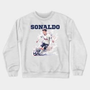 Sonaldo Football Soccer Fan Art Crewneck Sweatshirt